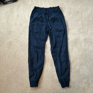 Lululemon Dance Studio Joggers, Navy Blue, size 6